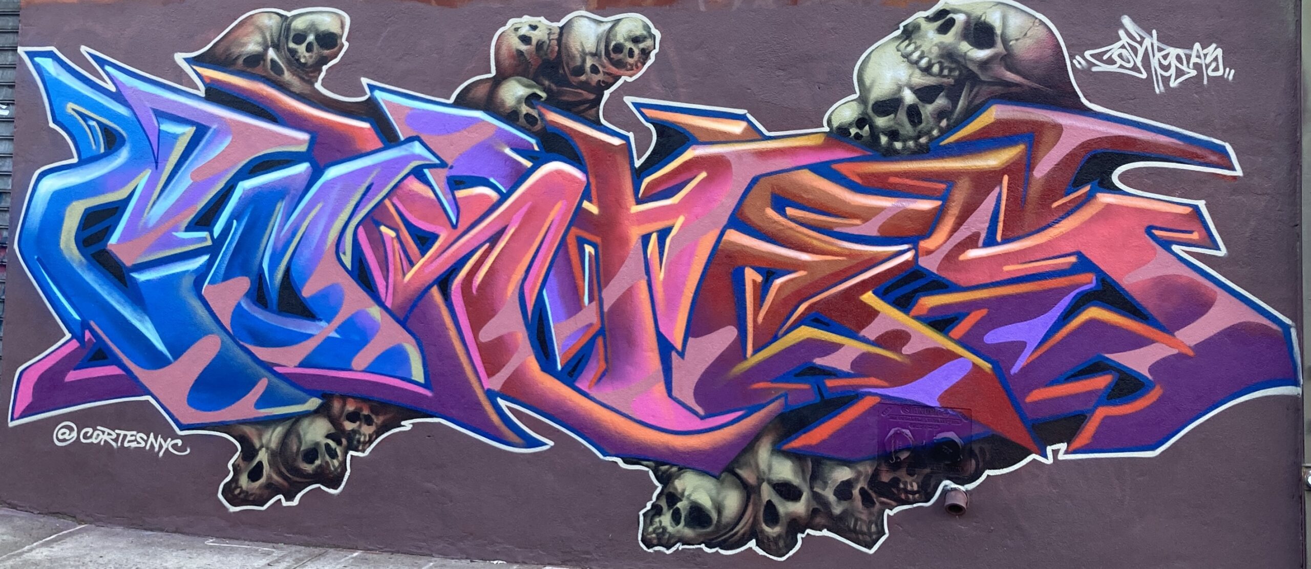 Cortes NYC at Bedstuy Walls, Brooklyn NYC